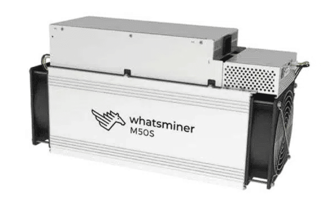 minero Whatsminer M50S