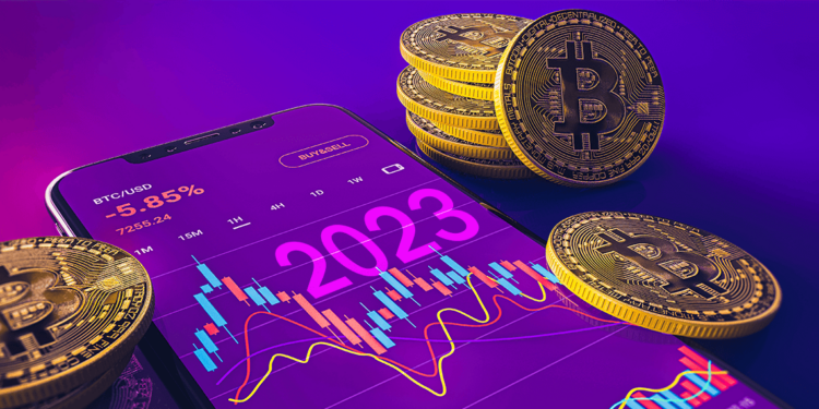 Bitoins y gráfico de precio.