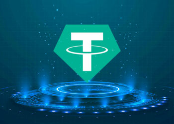 Tether con fondo digital