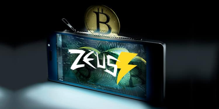 Wallet Zeus con bitcoin.