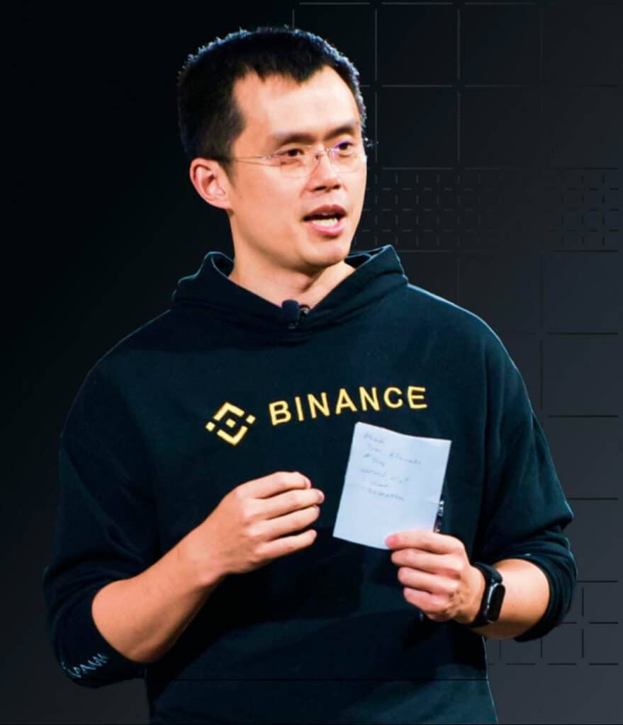 Changpeng Zhao (CZ), CEO de Binance