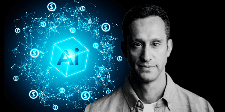 Scott Melker junto a token de AI.