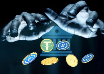 Banco central controlando las stablecoins.