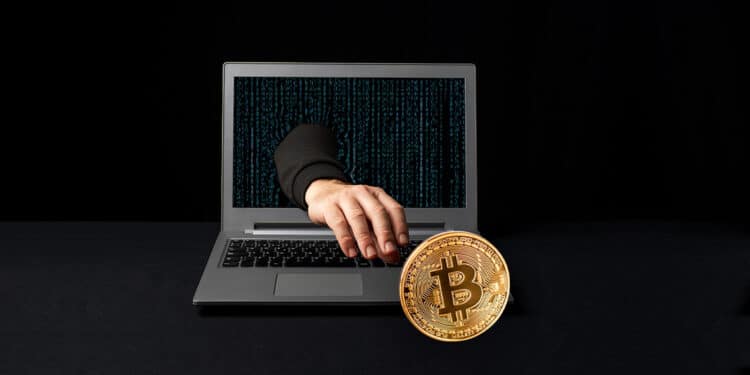 Mano robando BTC
