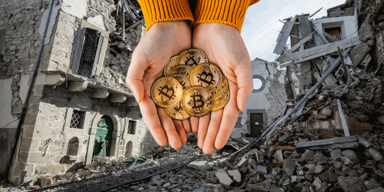 Donación con bitcoins para el terremoto de Turquía