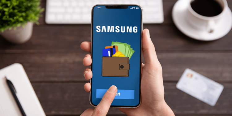 Wallet de Samsung.