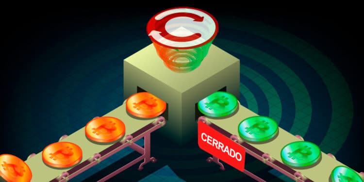 Mezclador de bitcoin ChipMixer cerrado.