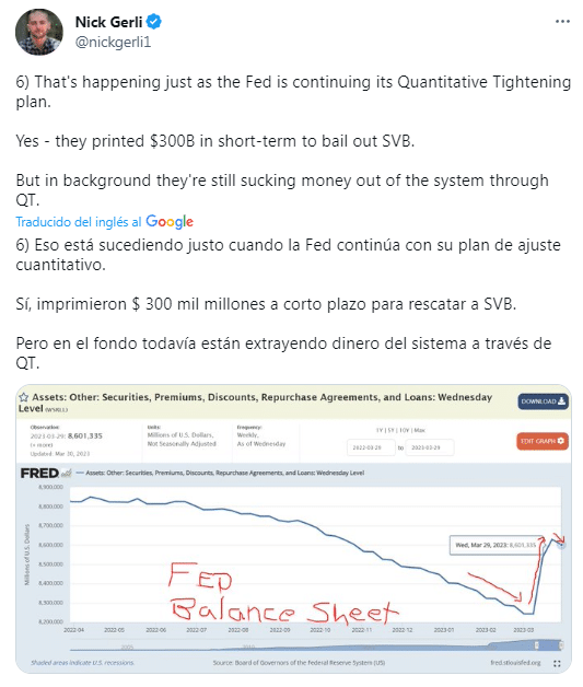 Twitt sobre la deuda del Banco Mundial.