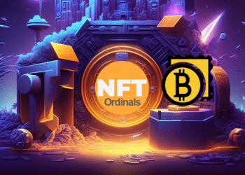 NFT Ordinals junto a logo de UniSat Wallet.