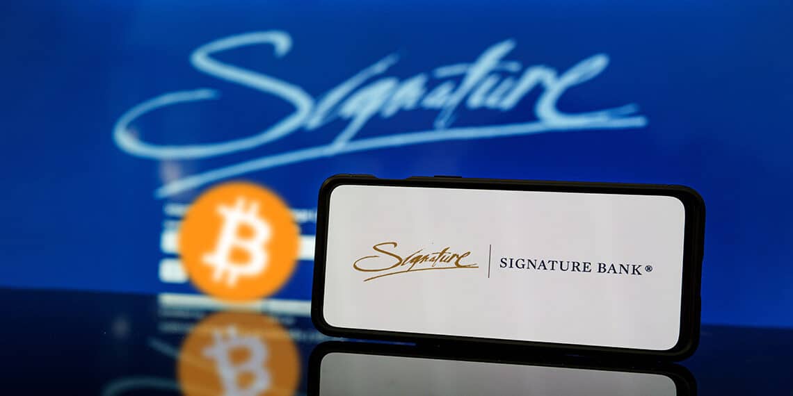 Signature Bank y bitcoin.