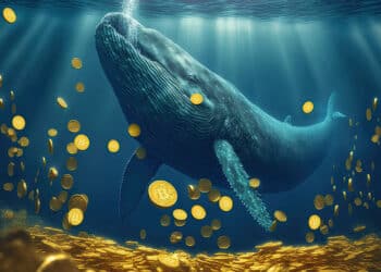 Ballena y bitcoin.