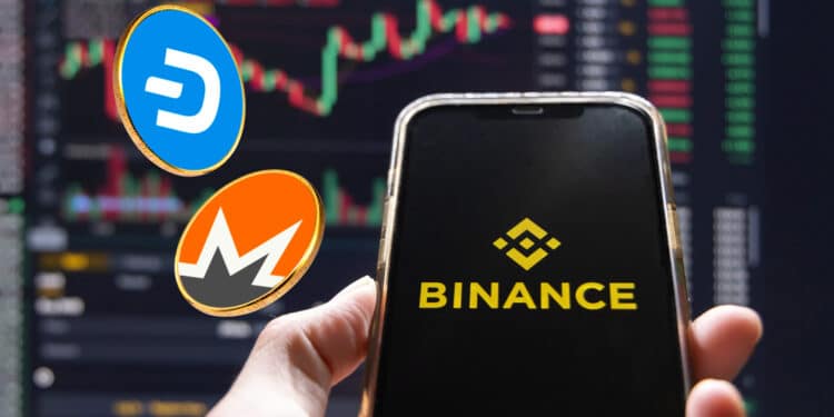 Exchange de binance y criptomonedas monero y dash.