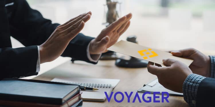Voyager rechaza la propuesta de binance.