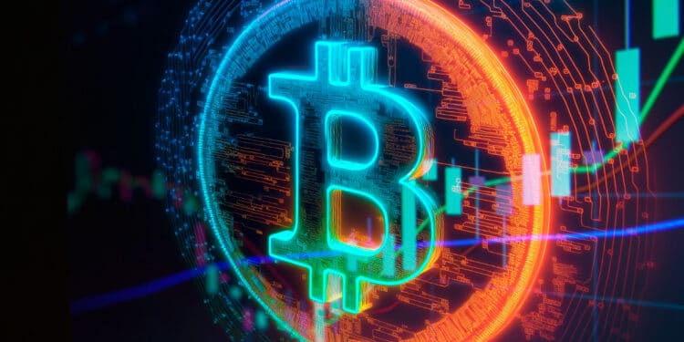Bitcoin en aumento.