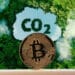 Bitcoin y CO2.