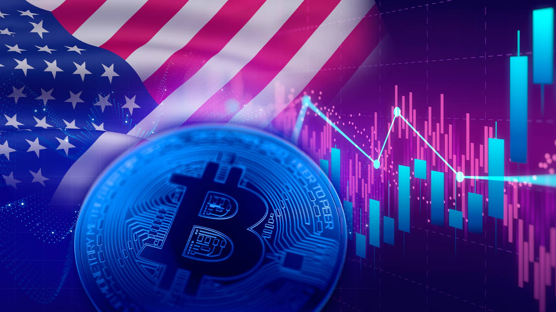 Baja la inflación de Estados Unidos y bitcoin reacciona con alta volatilidad
