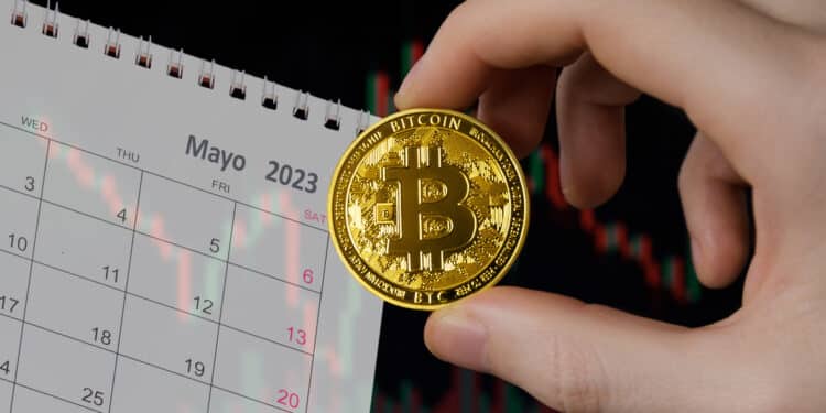 Bitcoin y calendario de mayo.
