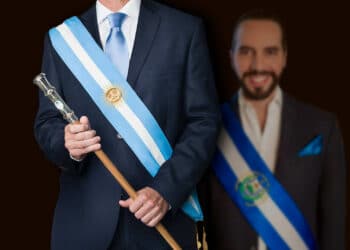 Presidente de Argentina y Bukele.