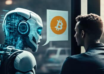 Inteligencia artificial escribe sobre bitcoin.