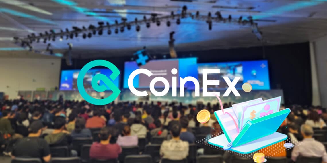 Logo de Coinex.