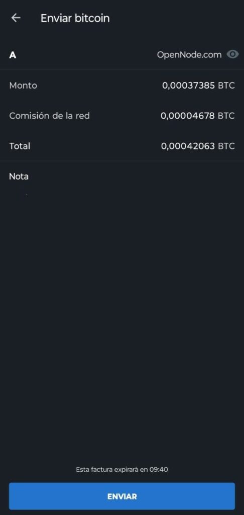 Para enviar USD 10 con Lightning, una red de micropagos de muy bajo costo, debería pagar una comisión de USD 1,26.