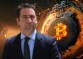 Teodoro García Egea junto a bitcoin.