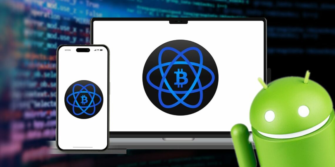 Plataforma de electrum y logo de android.