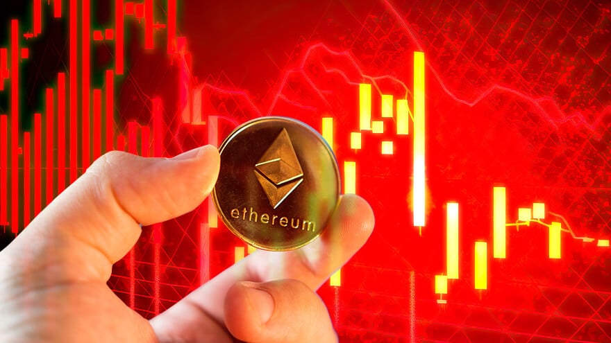 Ethereum baja de precio.