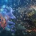 inteligencia artificial junto a mundo en cambio climatico sobre red digital