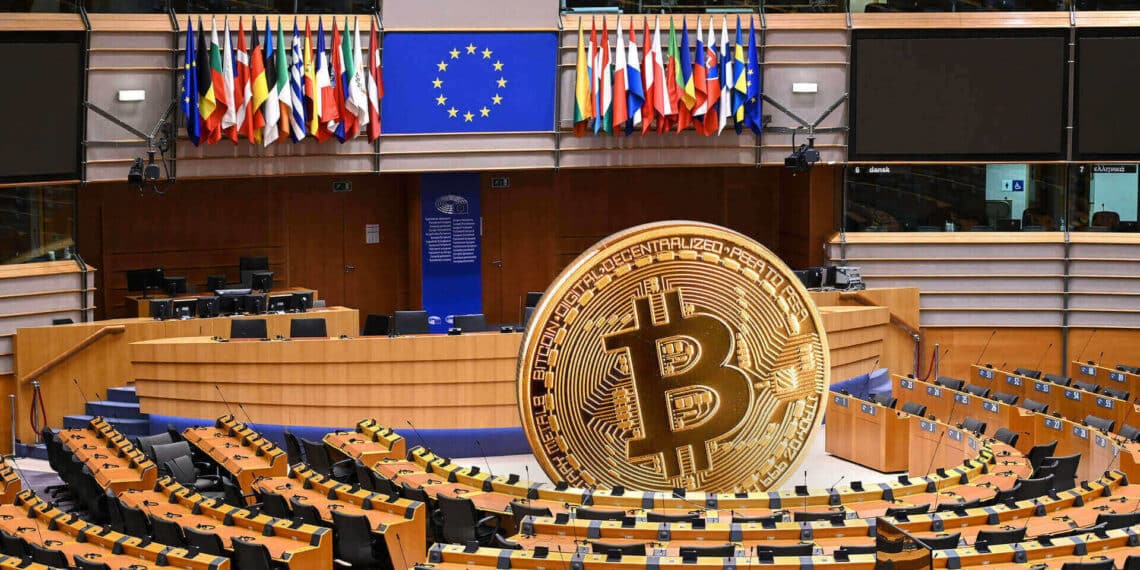 Bitcoin en parlamento Europeo.