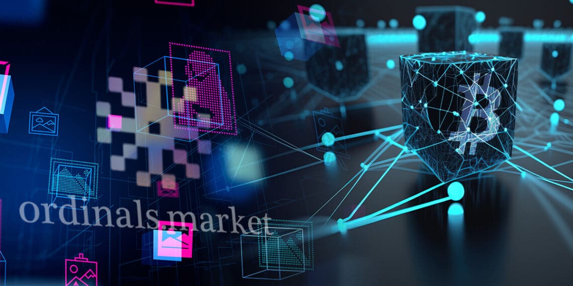 Los Marketplace para el comercio de BRC-20 han sido la herramienta perfecta para impulsar la popularidad de los tokens. 
 Composición por CriptoNoticias. denisismagilov/ stock.adobe.com; Ordinals Market/ twitter; Bitcoin; Picture Office/ stock.adobe.com