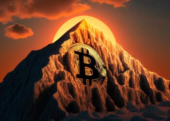 Montaña bitcoin.