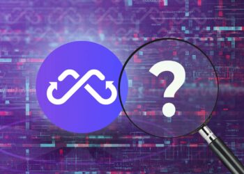 multichain junto a lupa con signo de pregunta.