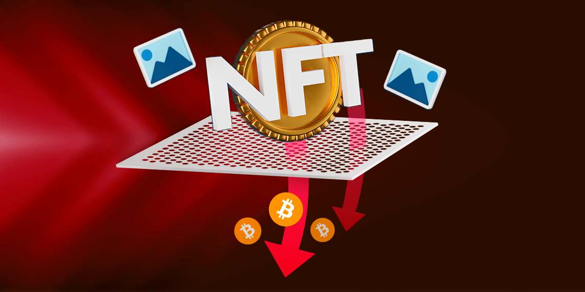 NFT Ordinals con filtro y unos bitcoins