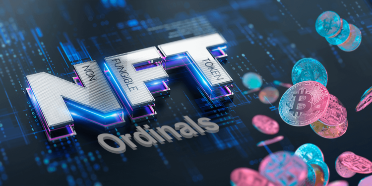 NFT Ordinals junto a bitcoin.