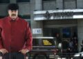 Presidente de Venezuela, Nicolas Maduro junto a imagenes de intervención de SUNACRIP