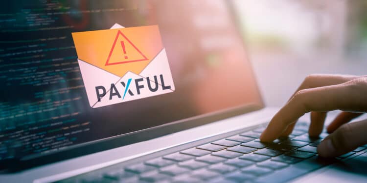 Correo malicioso de Paxful.