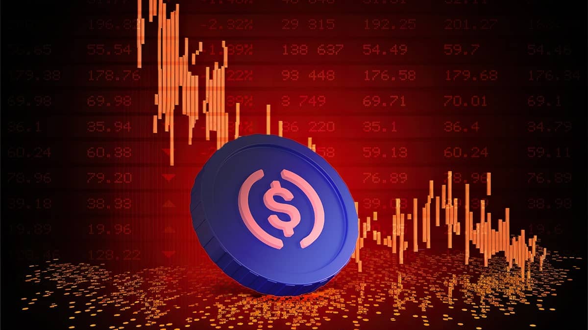 USDC pierde paridad con el dólar estadounidense