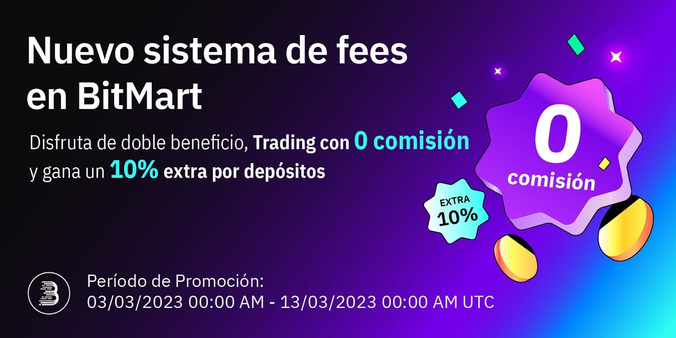 BitMart offre zéro commission sur Bitcoin et plus de 100 paires de trading - La Crypto Monnaie