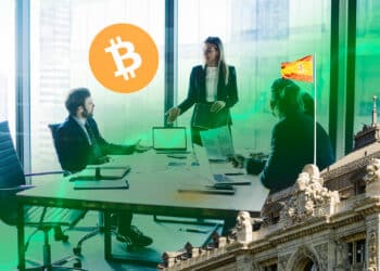 Empresas de criptomonedas y banco de España.