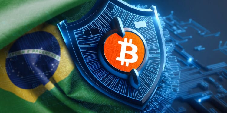 La ley de criptomonedas de Brasil fue aprobada por Lula a mediados de junio. Composición por CriptoNoticias. Adin / AB Visual Arts / stock.adobe.com ; pngegg.com.