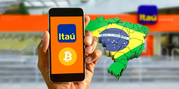 Banco itaú, bitcoin y Brasil.