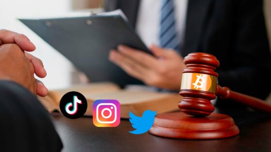 Usuarios de Europa denuncian a las redes sociales por publicidad falsa de criptomonedas