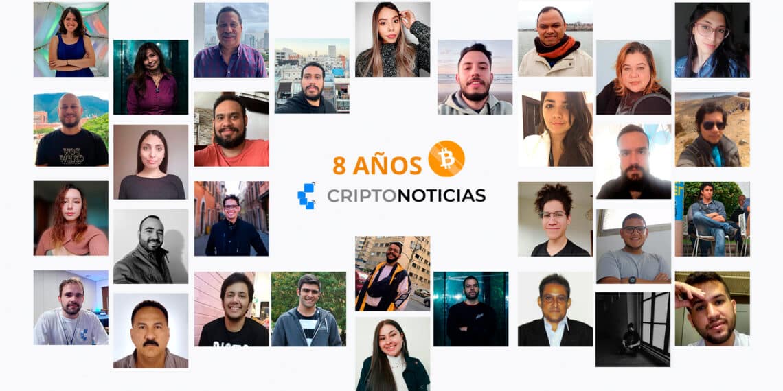 Criptonoticias cumple 8 años de fundada para informar sobre Bitcoin.