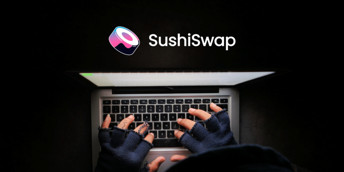 Un hacker aprovechó una vulnerabilidad en un contrato de SushiSwap y extrajo 1.800 ETH.  Composición por CriptoNoticias / @eugen-barbus-images.