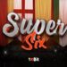 Pancarta promocional del torneo Super Six de 1xBit.