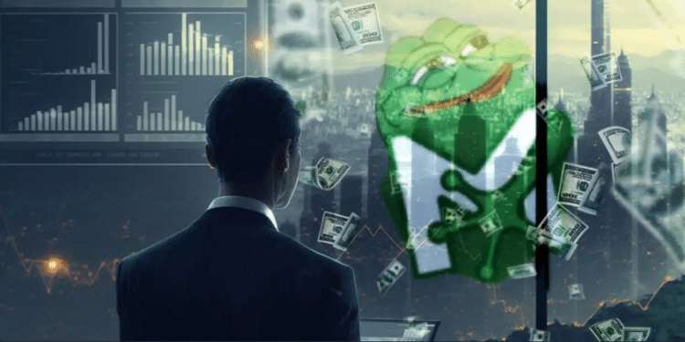 PEPE se ha convertido en la memecoin más exitosa de la actualidad.  Composición por CriptoNoticias. Artofinnovation/ stock.adobe.com; Maksym/ stock.adobe.com