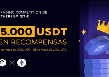 Pancarta promocional del torneo de trading de Probit Global.