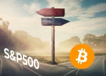 Dos caminos, bitcoin de un lado y S&P500 del otro