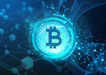 moneda digital de bitcoin entre red y nodos de bloques